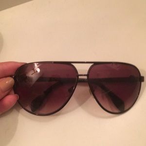 Alexander McQueen Aviators w/ Case/Cleaning Cloth